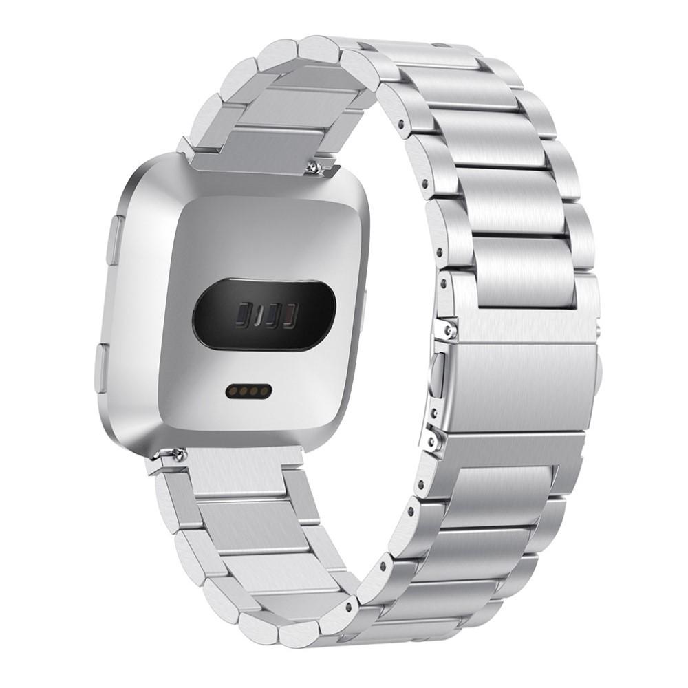 Fitbit Versa/Versa Lite/Versa 2 Metal Band Silver