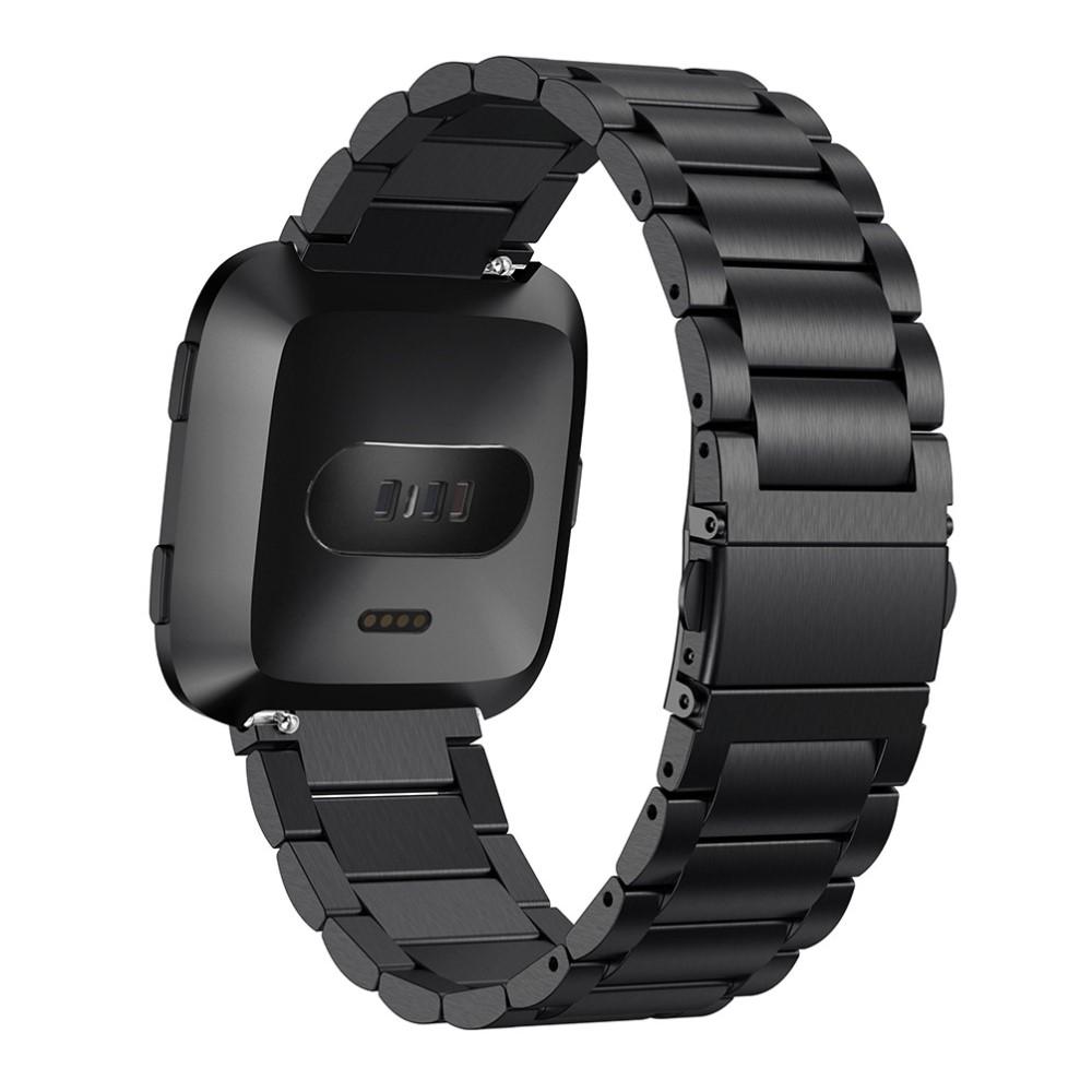 Fitbit Versa/Versa Lite/Versa 2 Metal Band Black