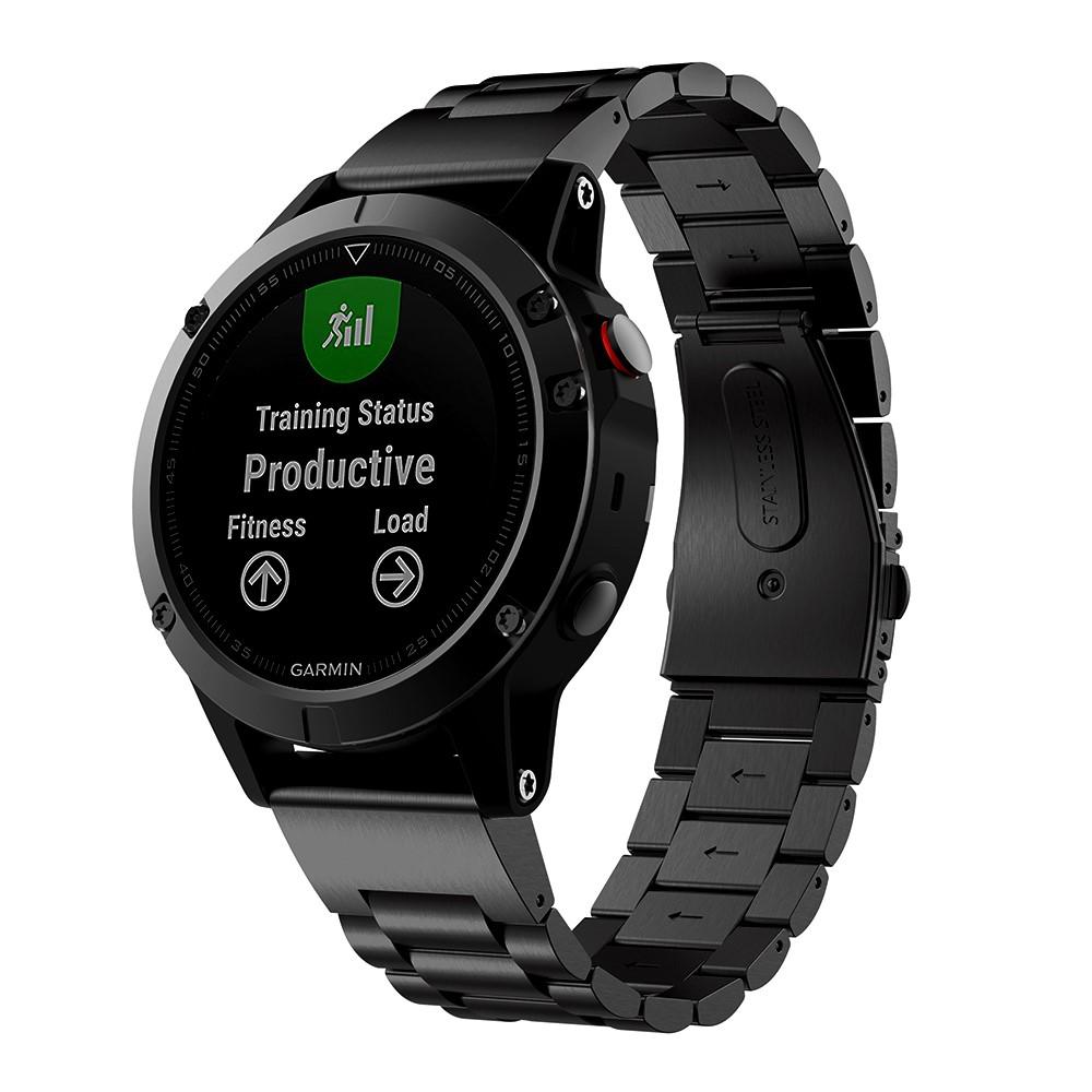 Garmin Forerunner 965 Metal Band Black