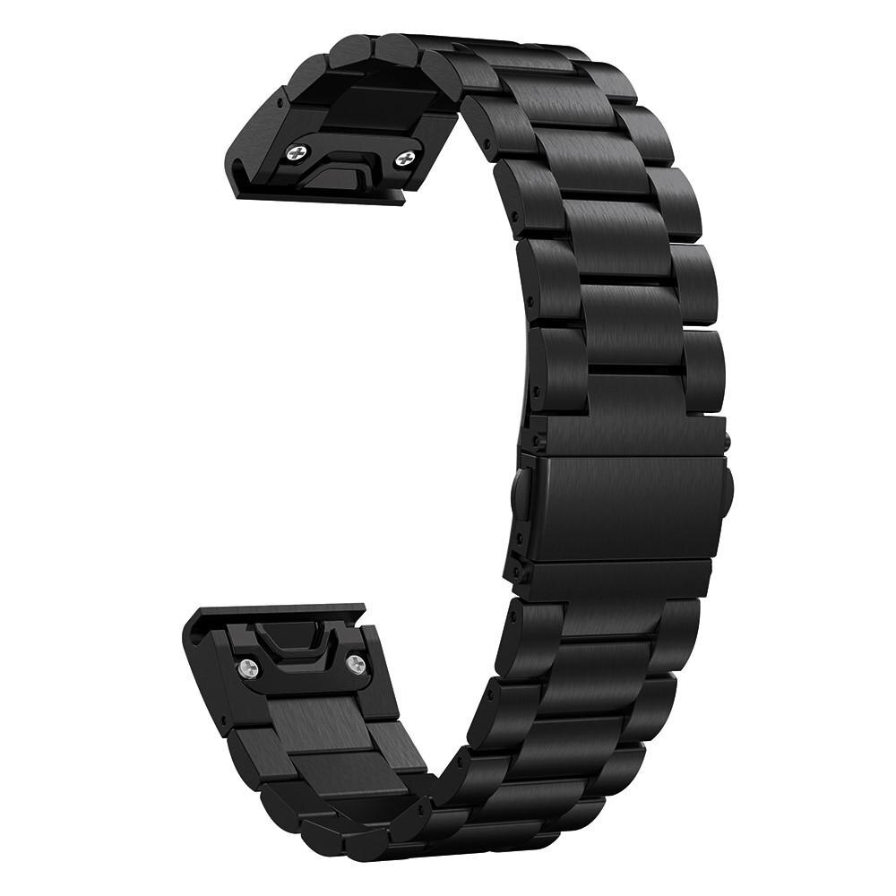 Garmin Forerunner 935/945/955/965 Metal Band Black