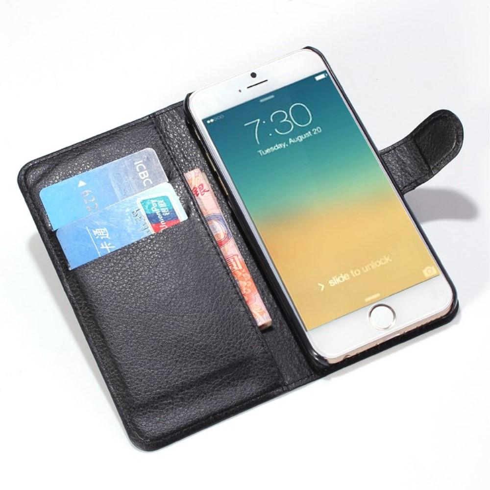 iPhone 6/6S Wallet Book Cover Black