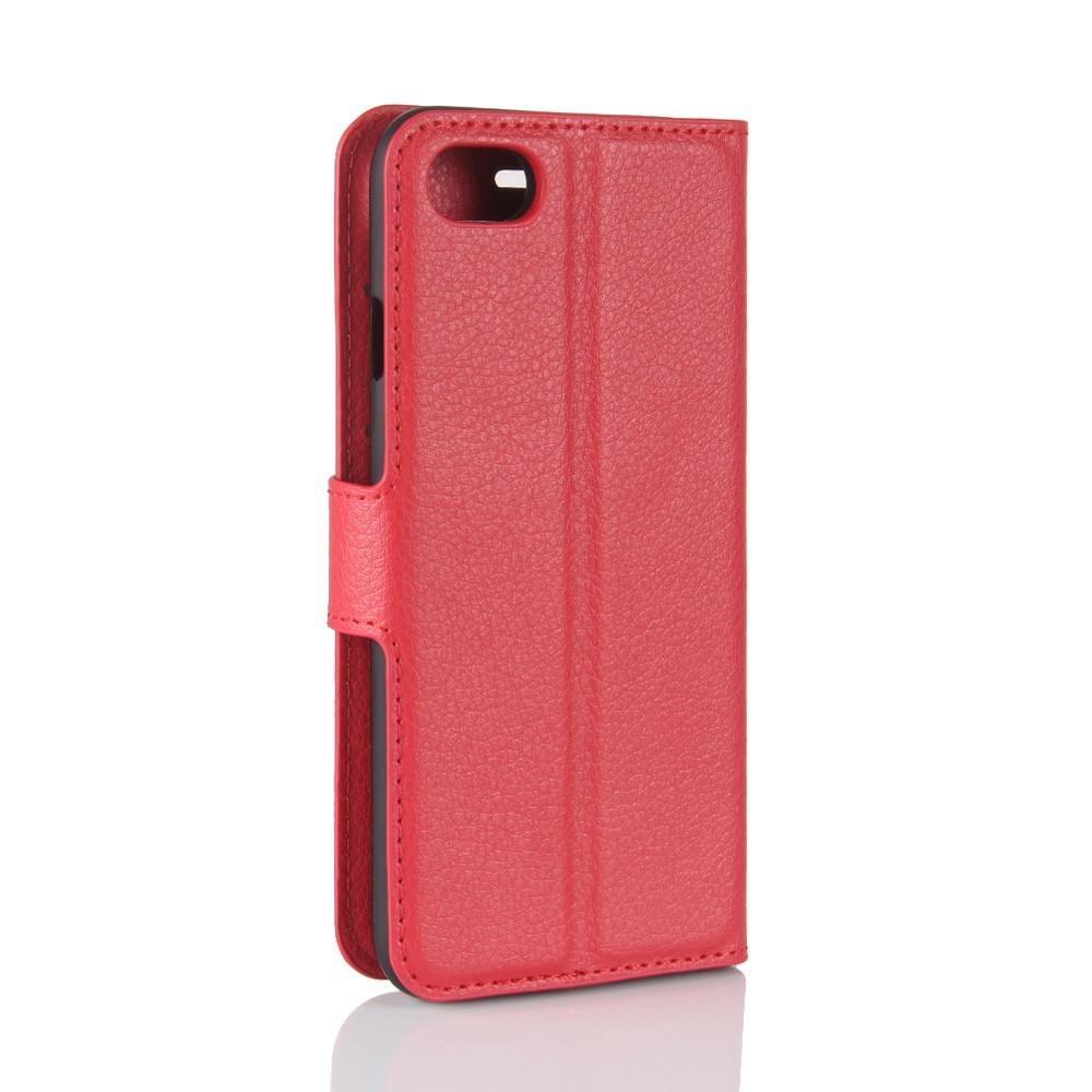 iPhone 8 Wallet Book Cover Red