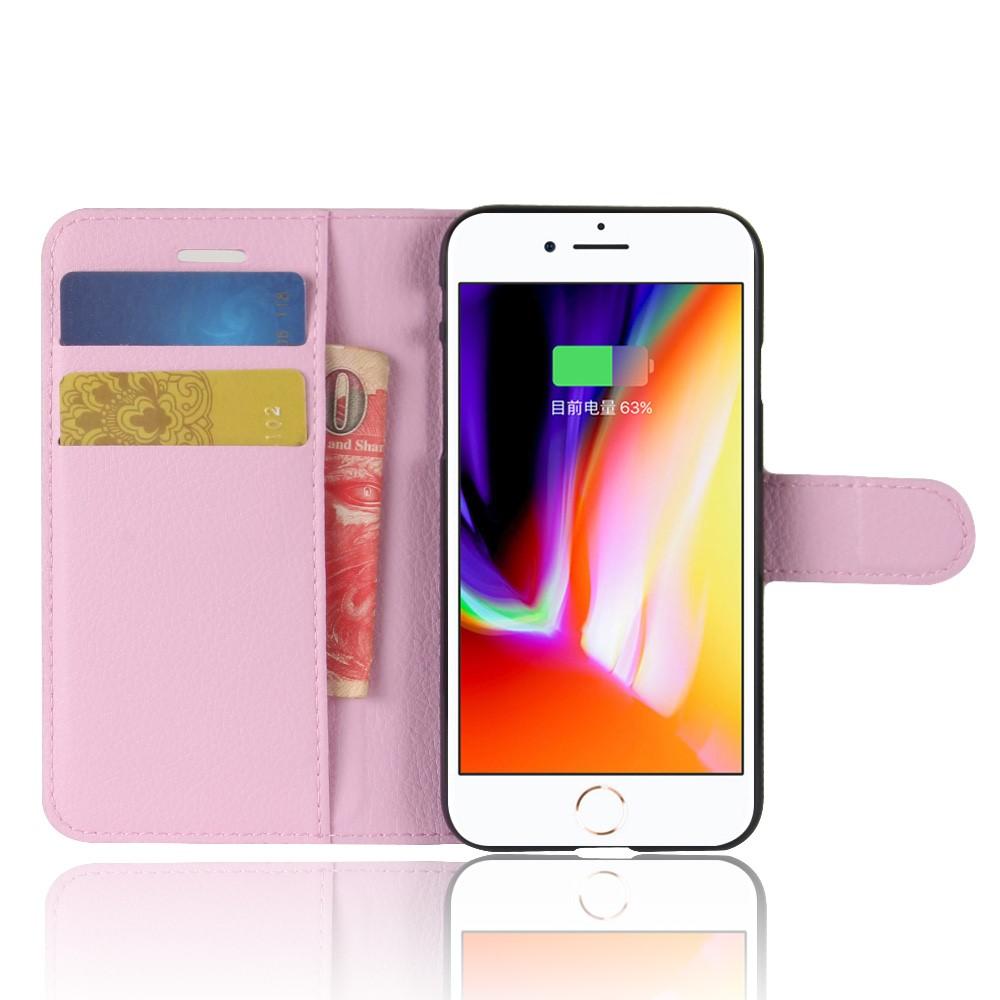 iPhone SE (2020) Wallet Book Cover Pink