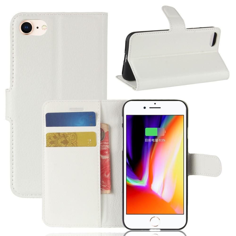 iPhone 8 Wallet Book Cover White