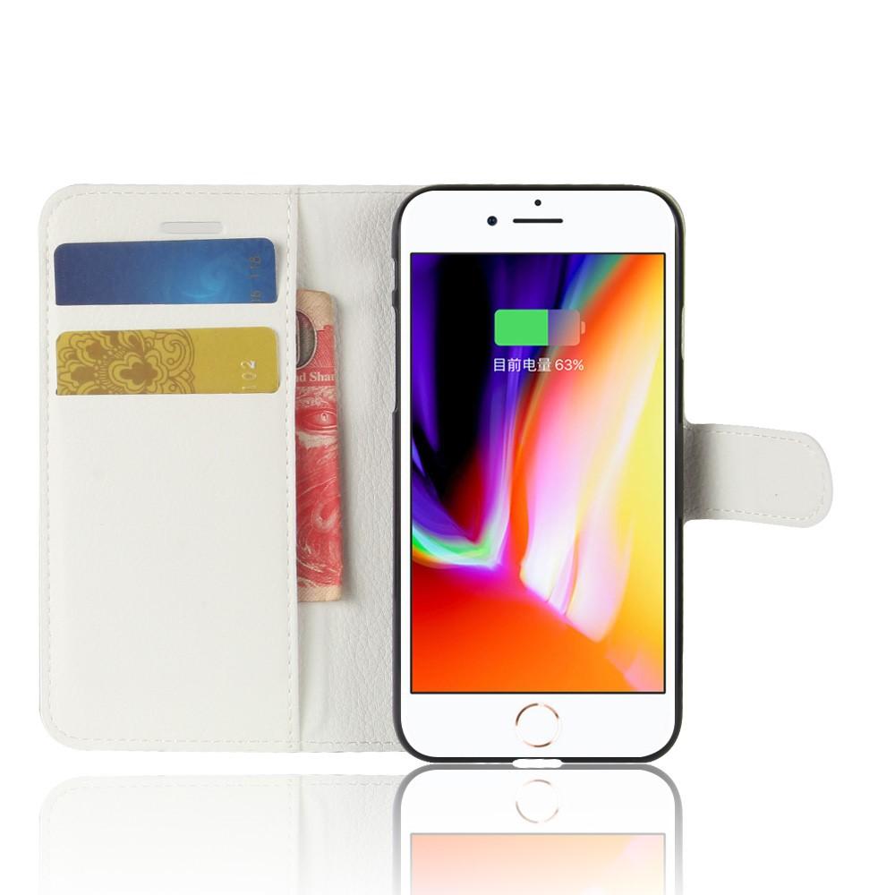 iPhone 8 Wallet Book Cover White