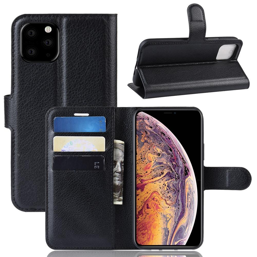 iPhone 11 Pro Max Wallet Book Cover Black