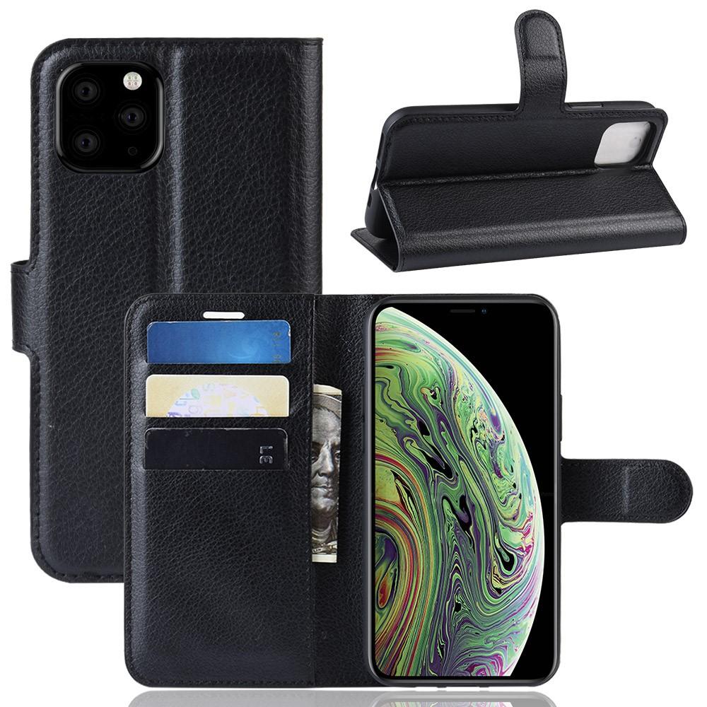 iPhone 11 Pro Wallet Book Cover Black