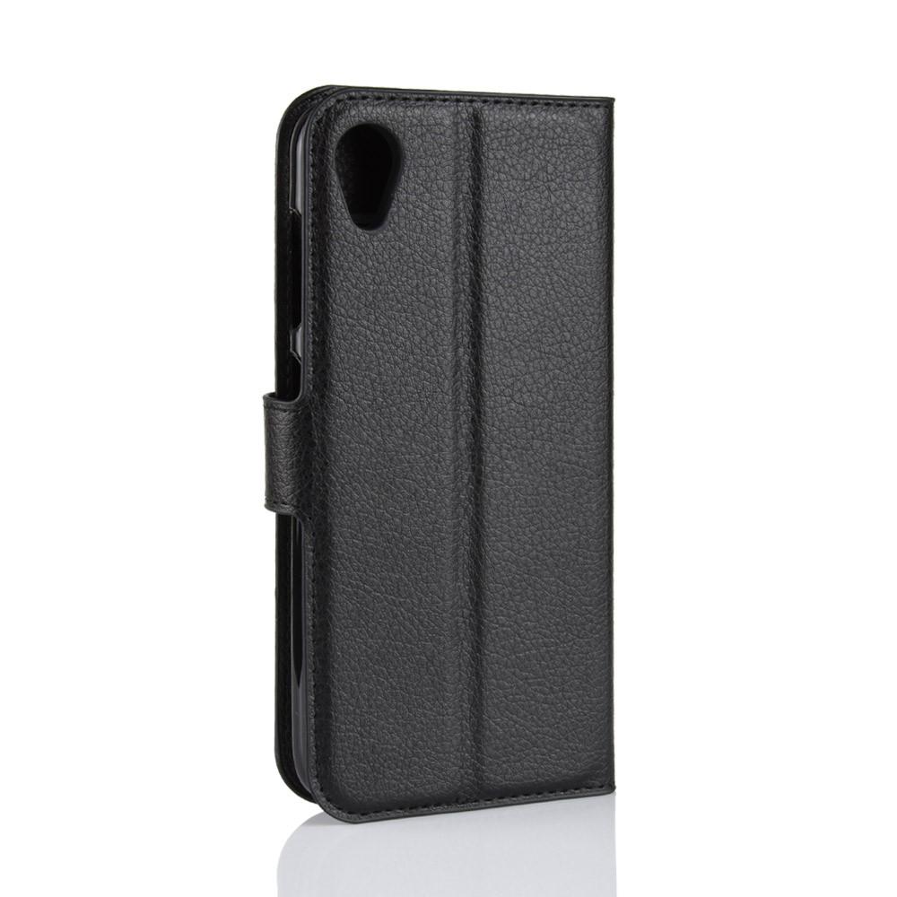 Asus ZenFone Live L1 Wallet Book Cover Black