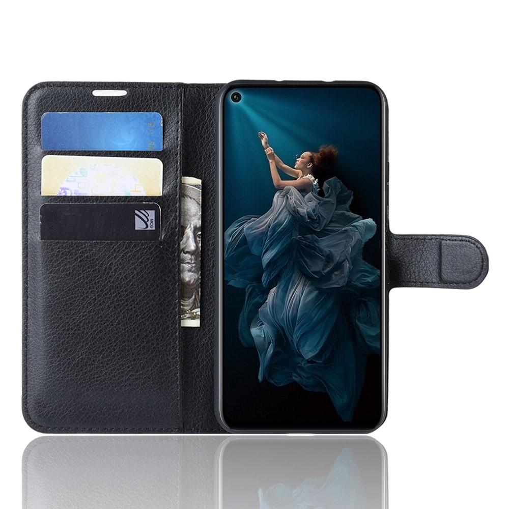 Huawei Nova 5T/Honor 20 Wallet Book Cover Black