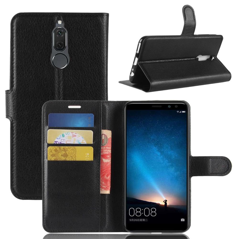 Huawei Mate 10 Lite Wallet Book Cover Black