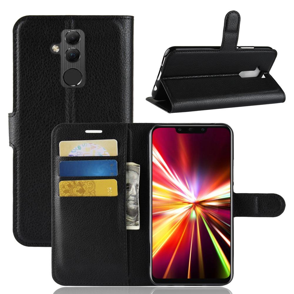 Huawei Mate 20 Lite Wallet Book Cover Black