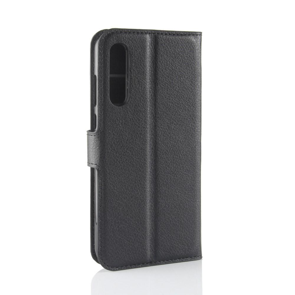 Huawei P20 Pro Wallet Book Cover Black