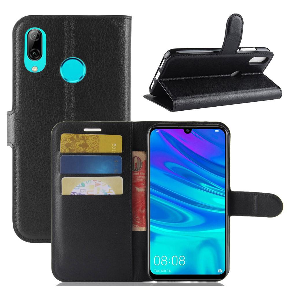 Huawei P30 Lite Wallet Book Cover Black