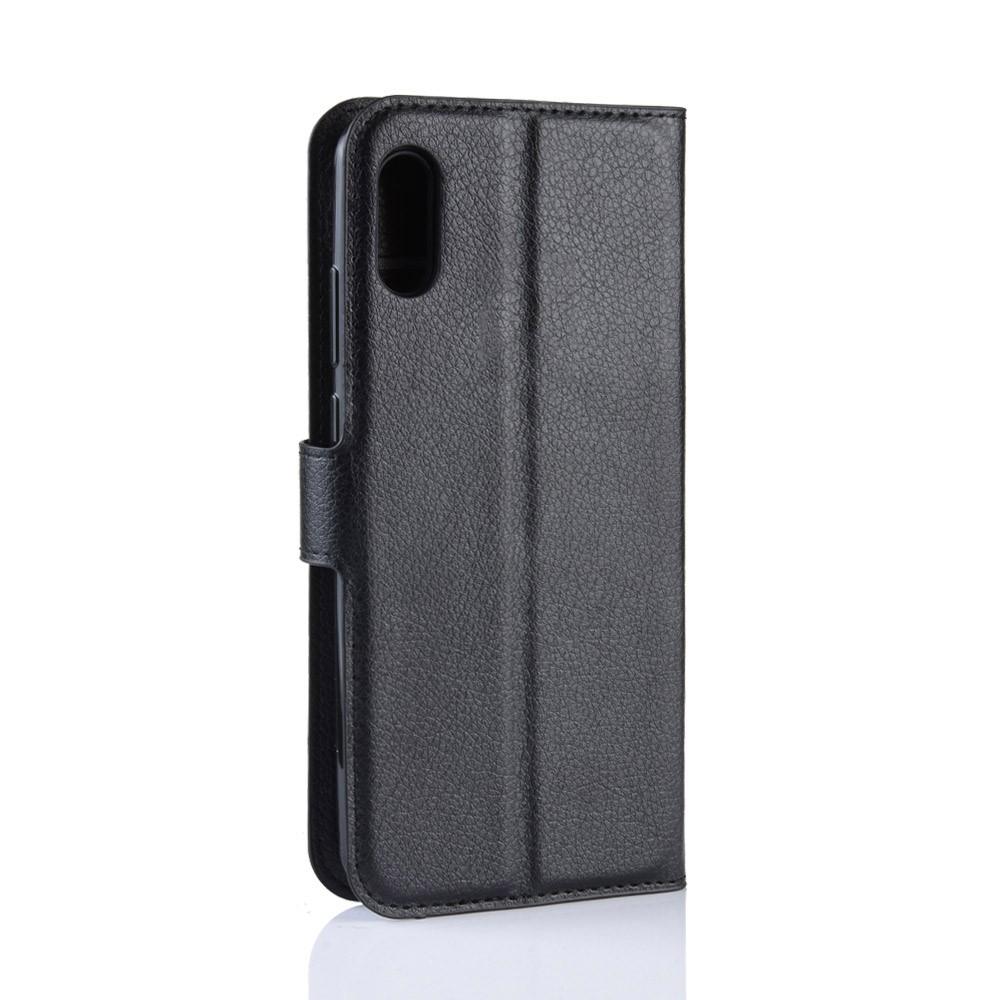 Huawei Y6 2019 Wallet Book Cover Black