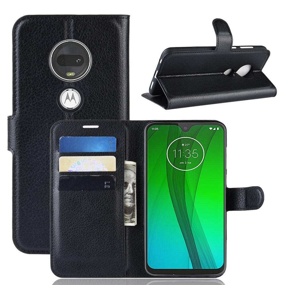 Motorola Moto G7/G7 Plus Wallet Book Cover Black