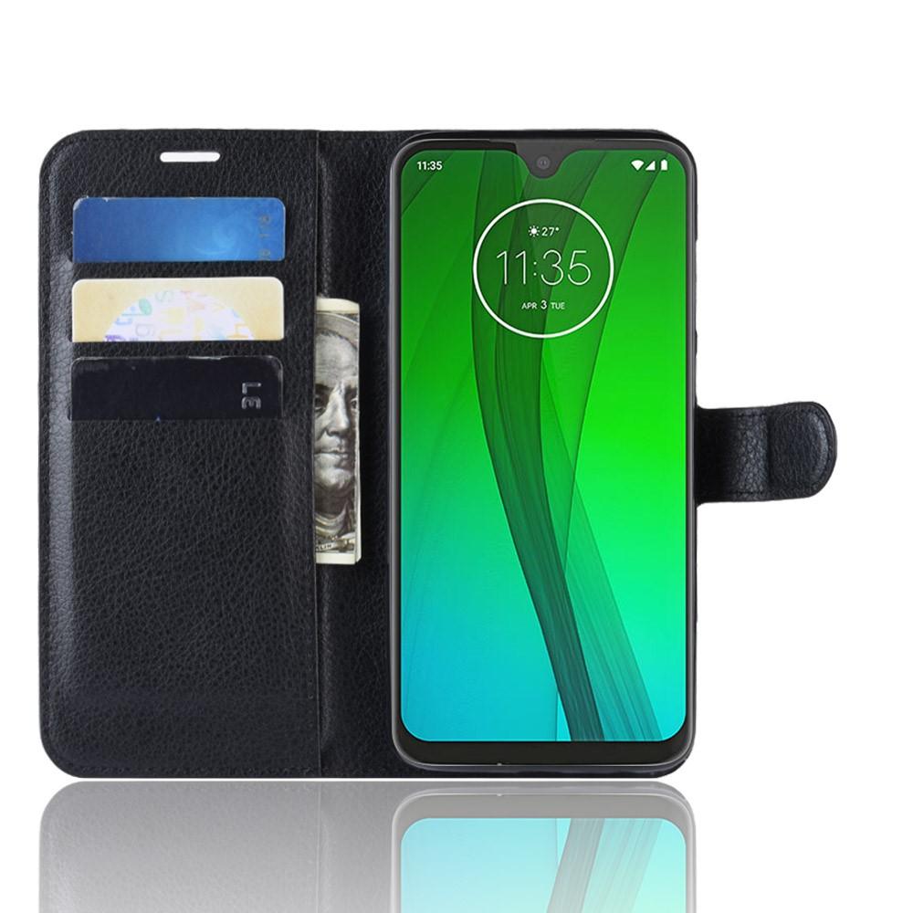 Motorola Moto G7/G7 Plus Wallet Book Cover Black