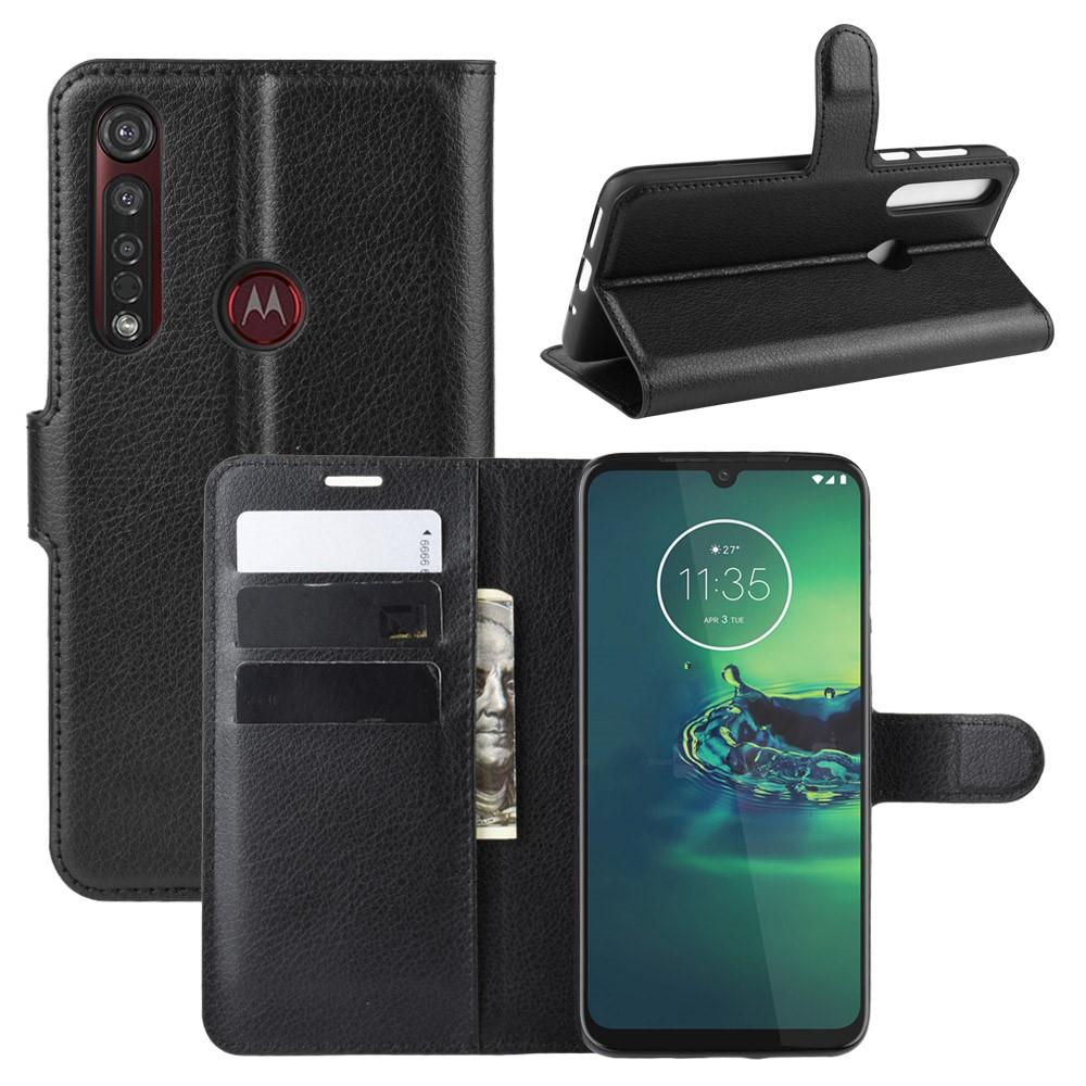 Motorola Moto G8 Plus Wallet Book Cover Black