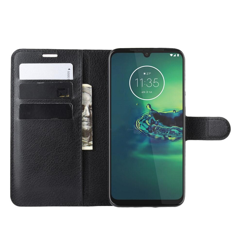 Motorola Moto G8 Plus Wallet Book Cover Black