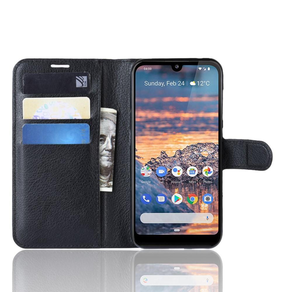 Nokia 4.2 Wallet Book Cover Black