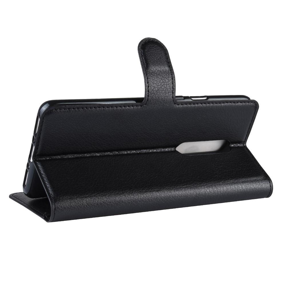  OnePlus 7 Pro Wallet Book Cover Black