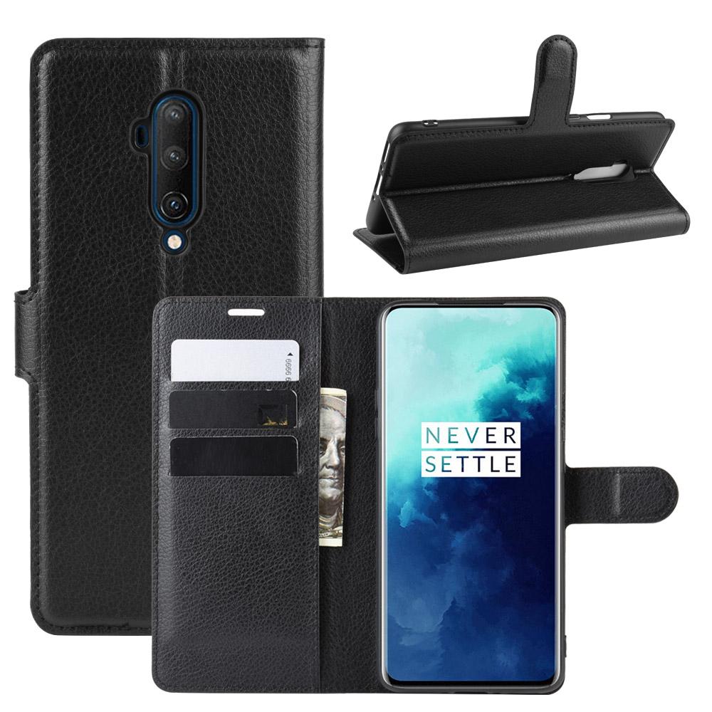 OnePlus 7T Pro Wallet Book Cover Black