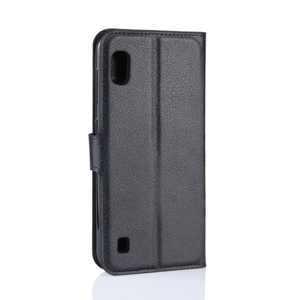 Samsung Galaxy A10 Wallet Book Cover Black