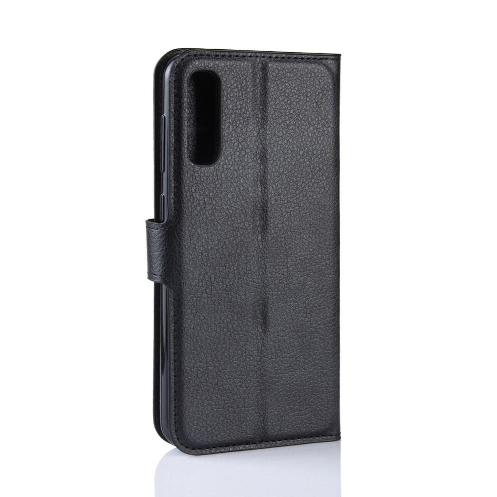 Samsung Galaxy A70 Wallet Book Cover Black