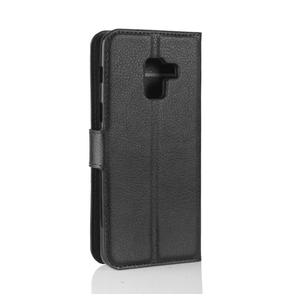 Samsung Galaxy A8 2018 Wallet Book Cover Black