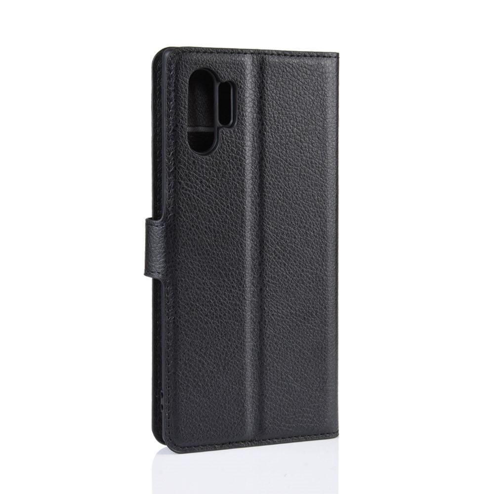 Samsung Galaxy Note 10 Plus Wallet Book Cover Black