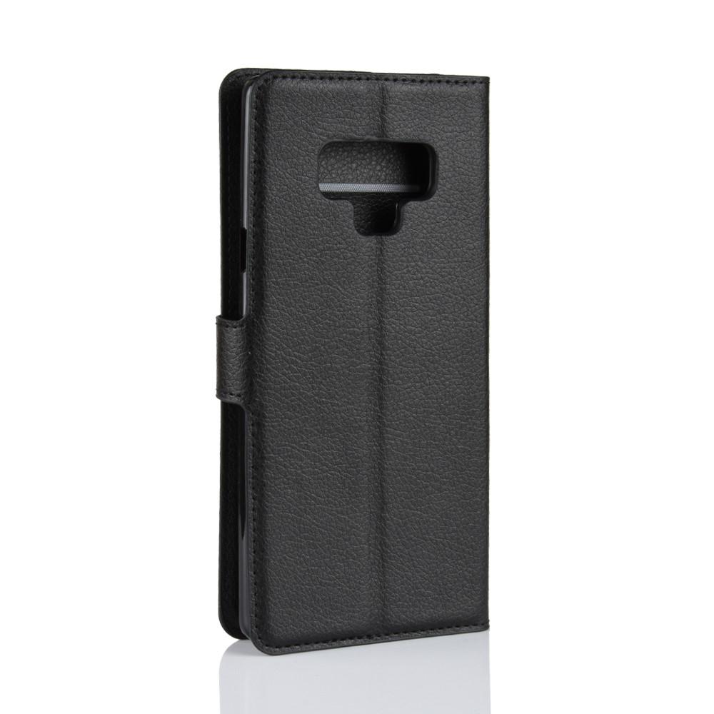 Samsung Galaxy Note 9 Wallet Book Cover Black