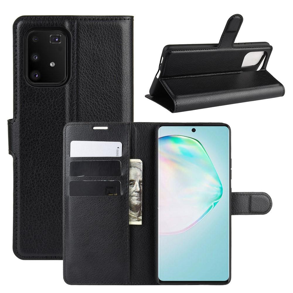 Samsung Galaxy S10 Lite Wallet Book Cover Black