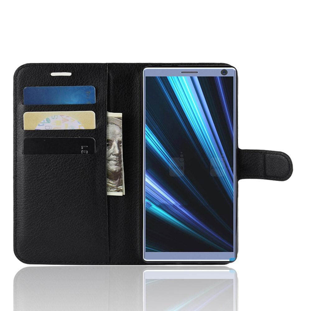 Sony Xperia 10 Wallet Book Cover Black