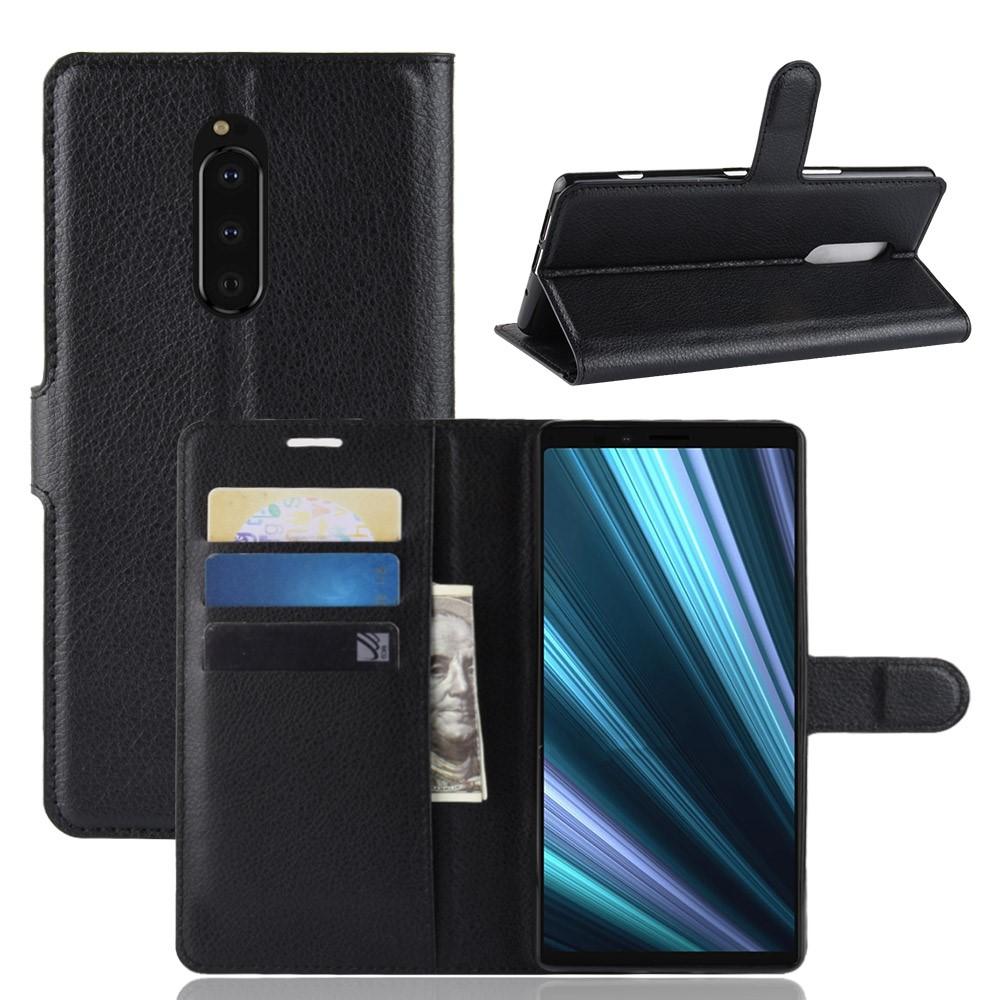 Sony Xperia 1 Wallet Book Cover Black