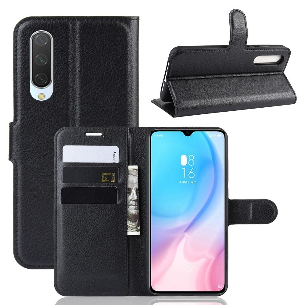 Xiaomi Mi 9 Lite Wallet Book Cover Black