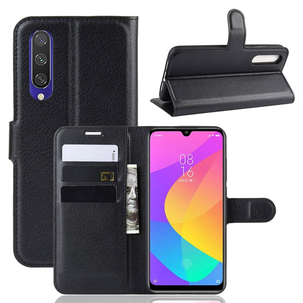 Xiaomi Mi A3 Wallet Book Cover Black