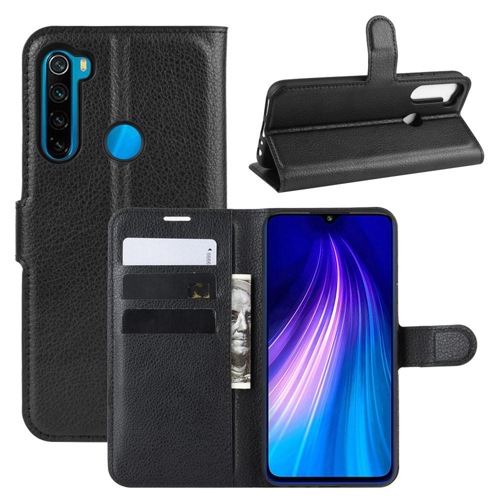 Xiaomi Redmi Note 8 Wallet Book Cover Black