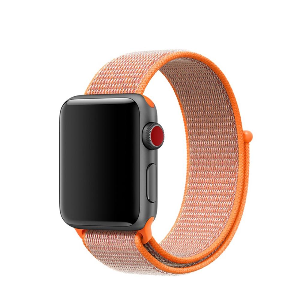 Apple Watch 42/44/45 mm Nylon Strap Orange