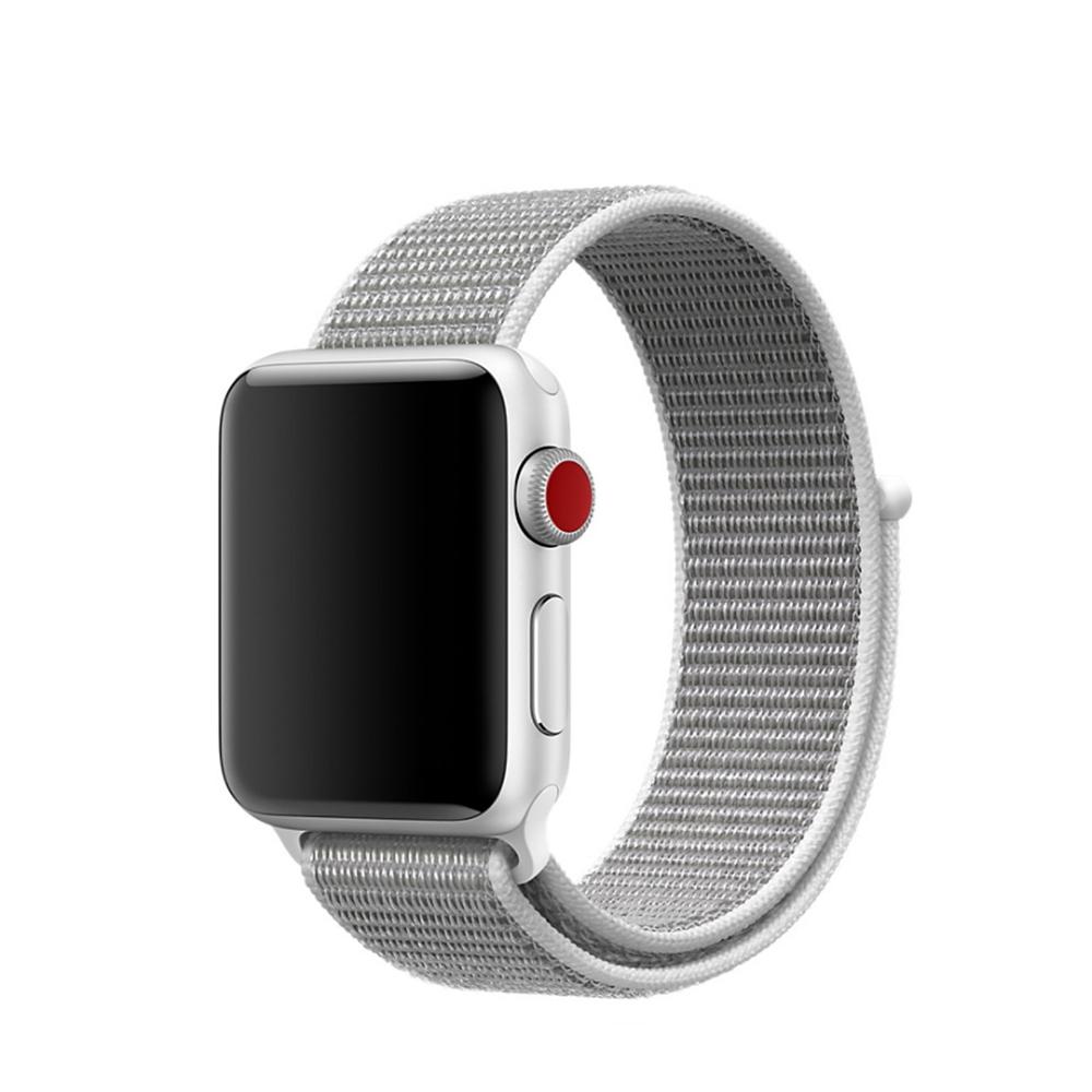 Apple Watch 45mm Series 7 Nylon Strap Grey