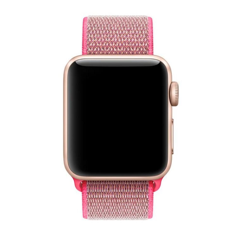 Apple Watch 42/44/45 mm Nylon Strap Pink