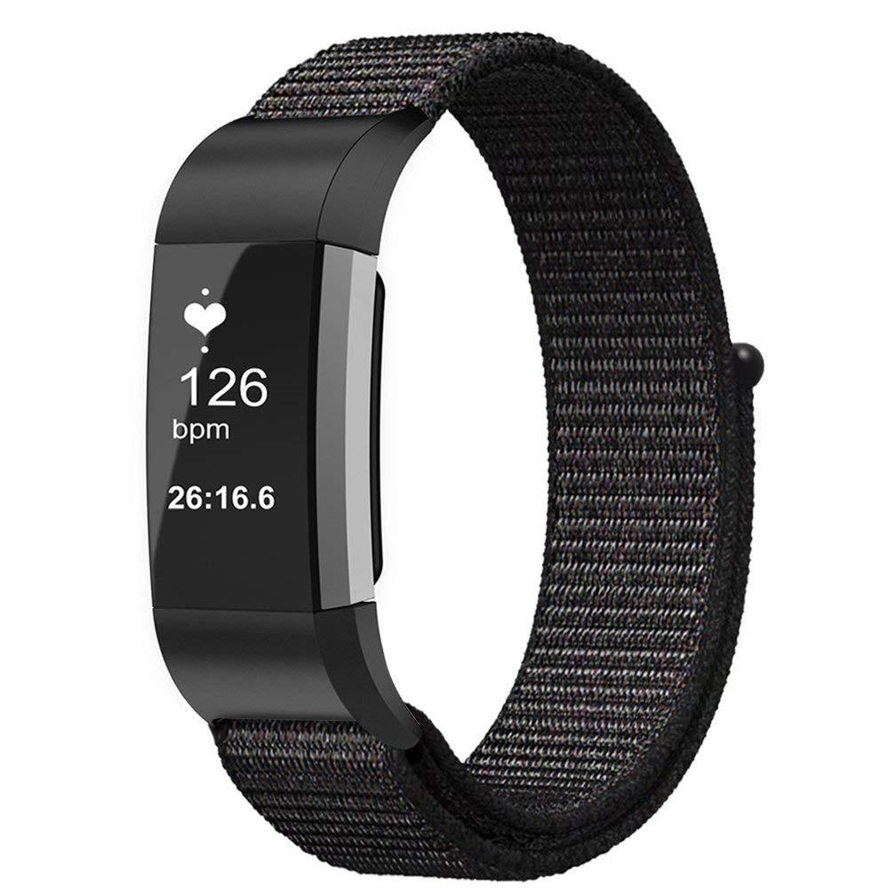 Fitbit Charge 3/4 Nylon Strap Black