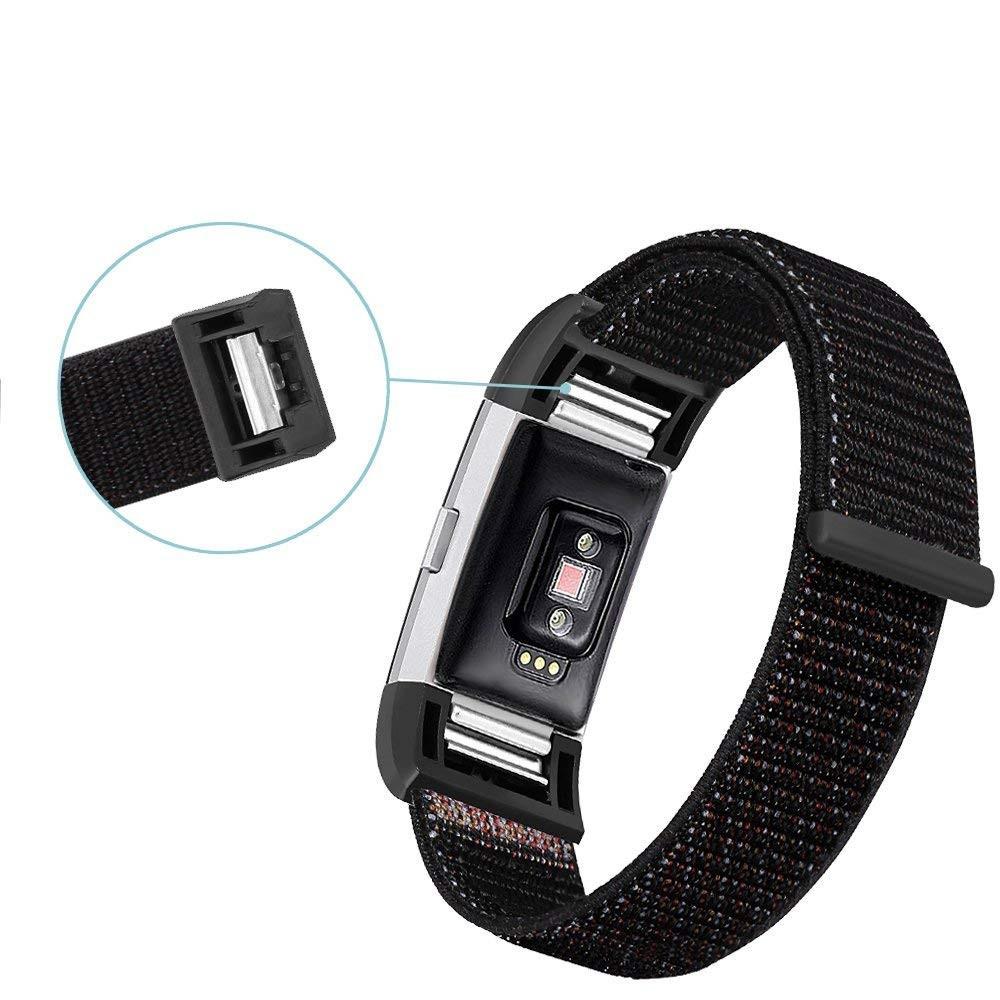 Fitbit Charge 3/4 Nylon Strap Black