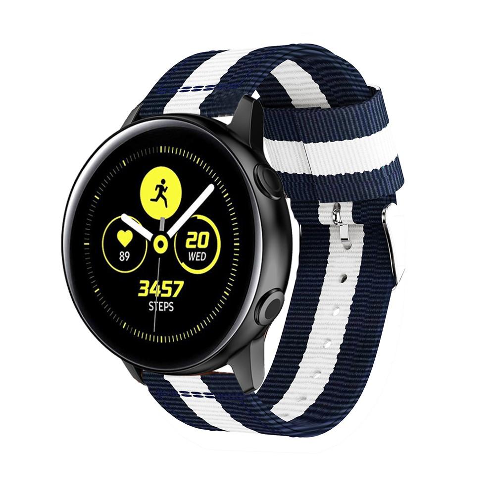 Samsung Galaxy Watch Active Nylon Strap White