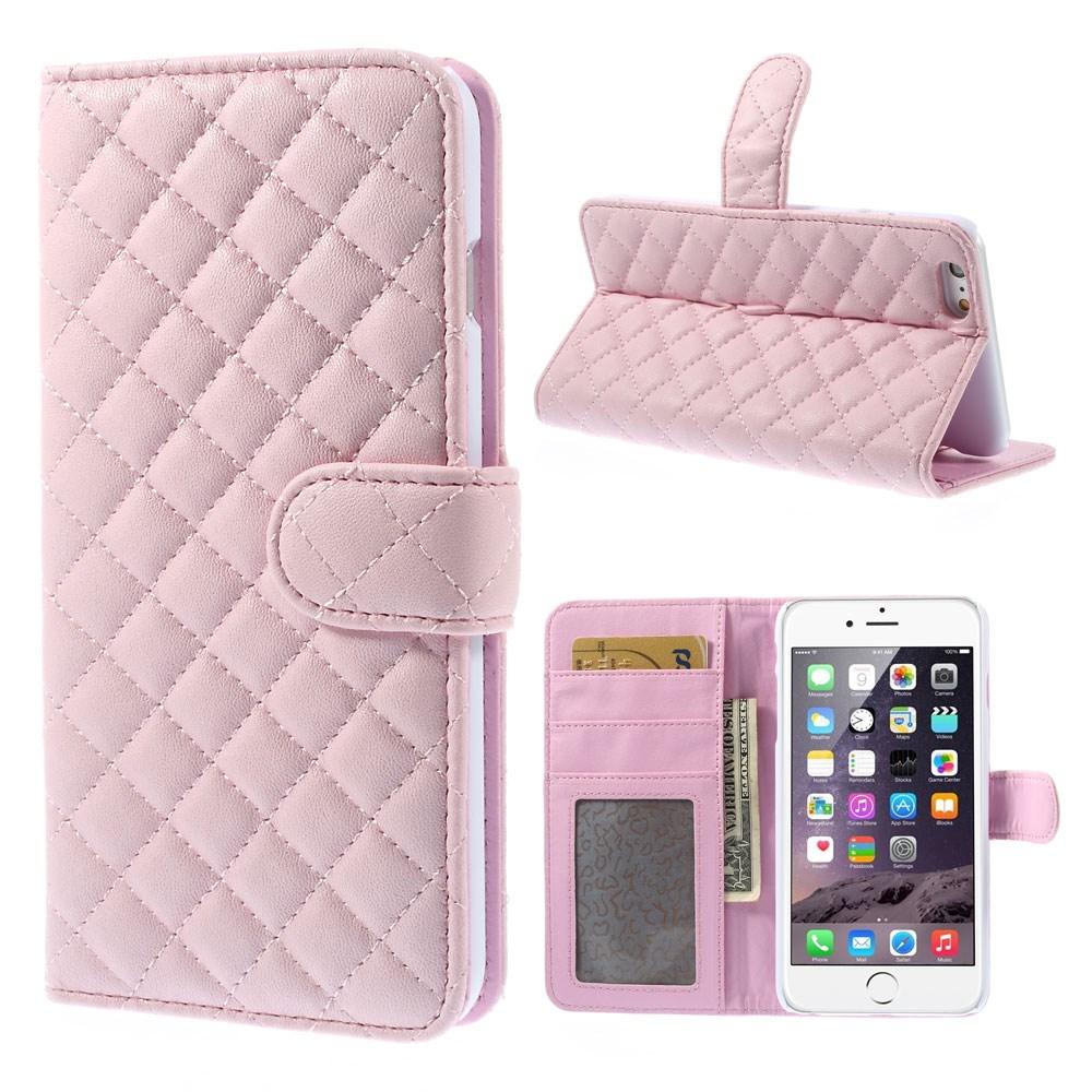 iPhone 6/6S Wallet Case Quilted Pink