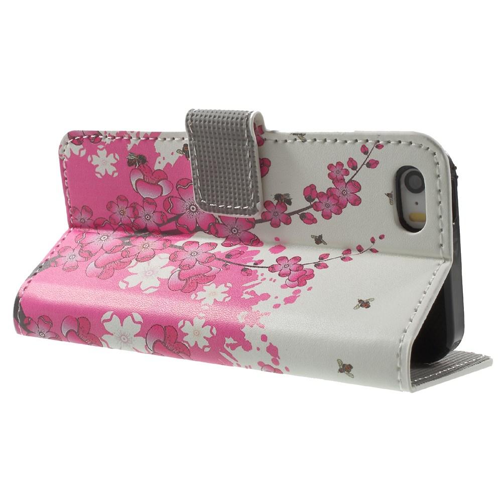 iPhone 5/5S/SE Wallet Case Cherry blossom