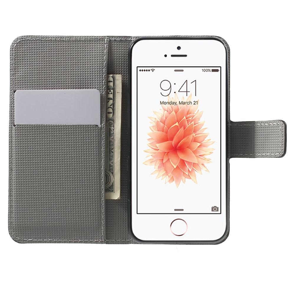 iPhone 5/5S/SE Wallet Case Cherry blossom