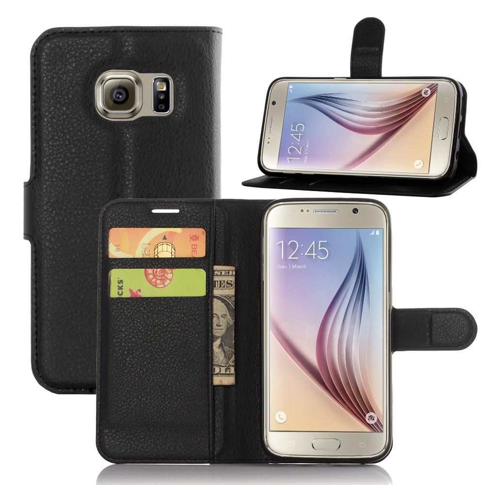 Samsung Galaxy S7 Wallet Case Black