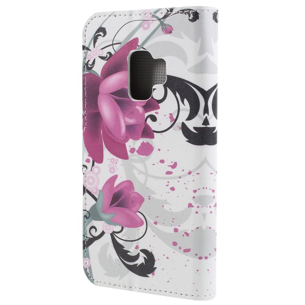 Samsung Galaxy S9 Wallet Case Flowers