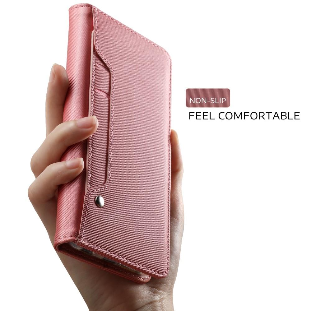 Huawei P20 Pro Wallet Case Mirror Pink Gold