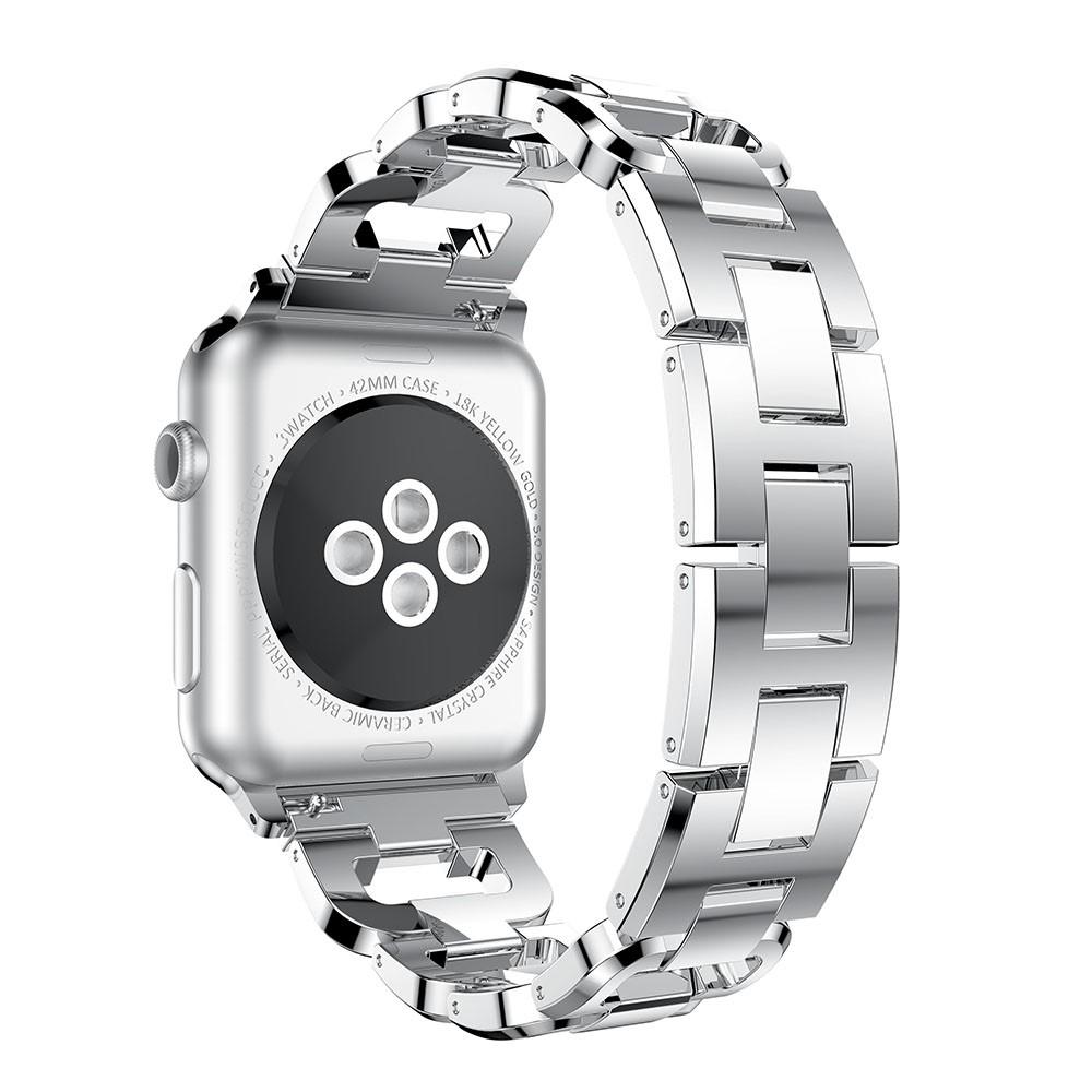 Apple Watch 42/44/45 mm Rhinestone Bracelet Silver