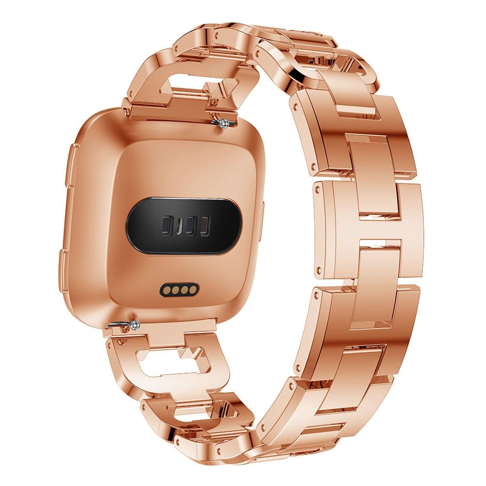 Fitbit Versa/Versa 2 Rhinestone Bracelet Rose Gold